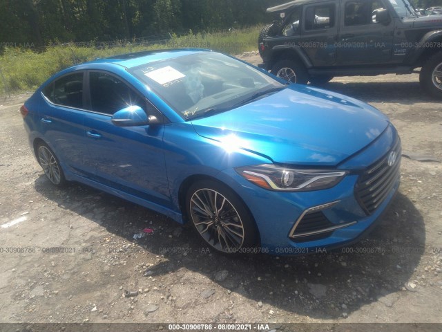 HYUNDAI ELANTRA 2018 kmhd04lb9ju474993