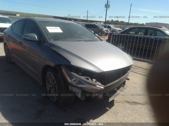 HYUNDAI ELANTRA 2018 kmhd04lb9ju485976