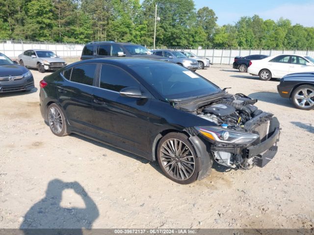 HYUNDAI ELANTRA 2018 kmhd04lb9ju506602