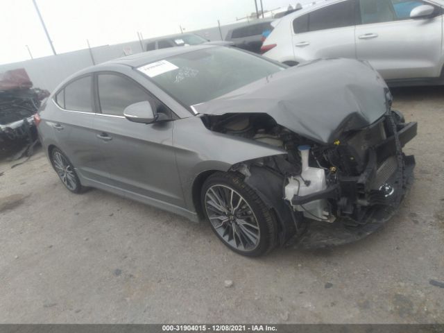 HYUNDAI ELANTRA 2018 kmhd04lb9ju509094