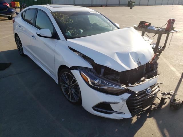 HYUNDAI ELANTRA SP 2018 kmhd04lb9ju533069