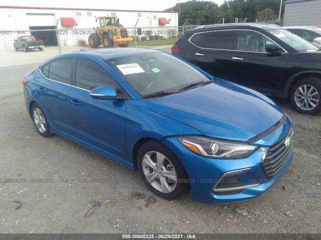 HYUNDAI ELANTRA 2018 kmhd04lb9ju553371