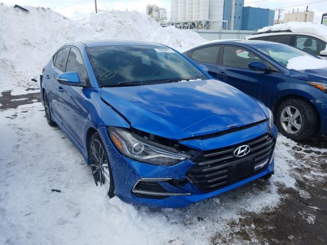 HYUNDAI ELANTRA SP 2018 kmhd04lb9ju555377