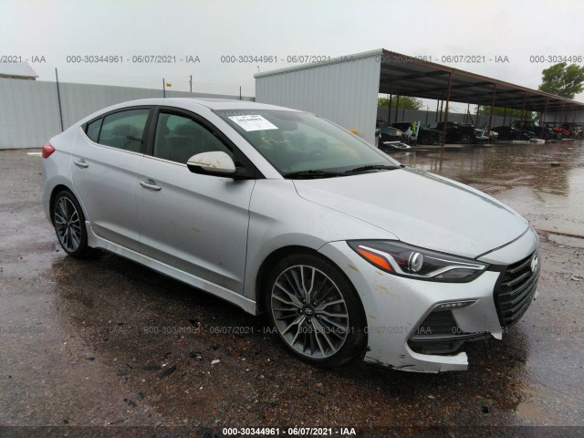 HYUNDAI ELANTRA 2018 kmhd04lb9ju563236