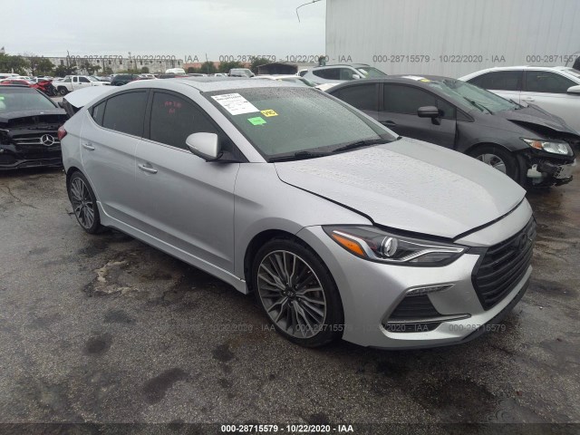 HYUNDAI ELANTRA 2018 kmhd04lb9ju590338