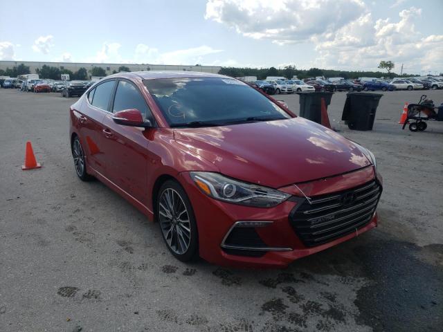 HYUNDAI ELANTRA SP 2018 kmhd04lb9ju590405