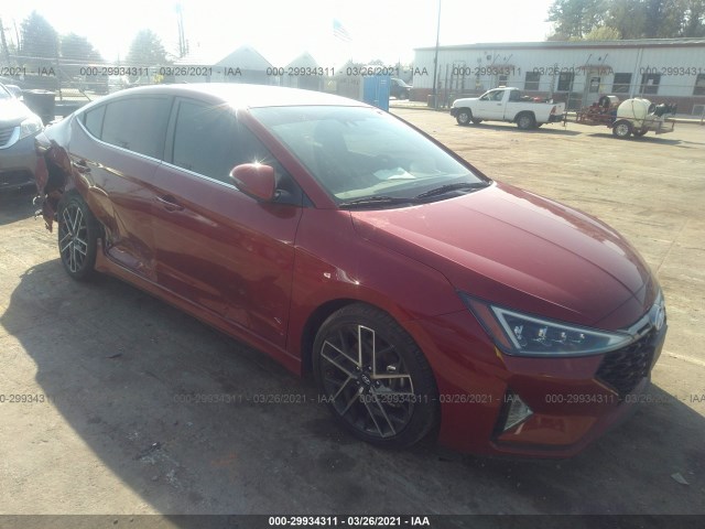 HYUNDAI ELANTRA 2019 kmhd04lb9ku842543