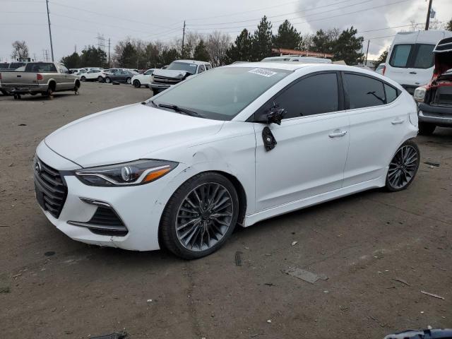 HYUNDAI ELANTRA 2018 kmhd04lbxju454025