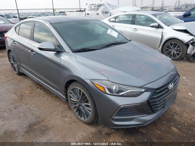 HYUNDAI ELANTRA SP 2018 kmhd04lbxju511064