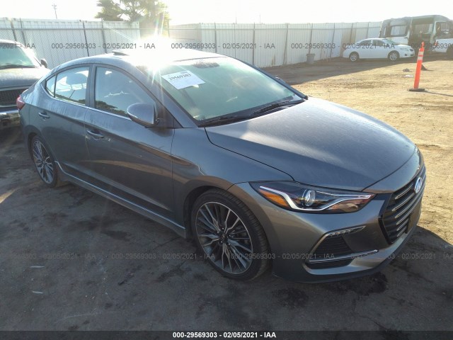 HYUNDAI ELANTRA 2018 kmhd04lbxju546221