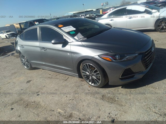 HYUNDAI ELANTRA 2018 kmhd04lbxju555128