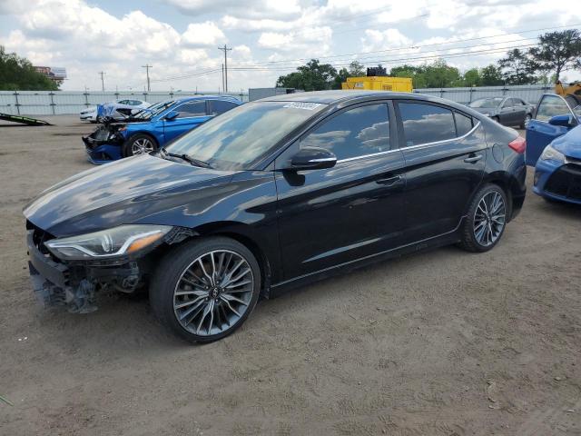 HYUNDAI ELANTRA 2018 kmhd04lbxju556764