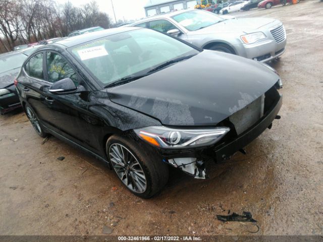 HYUNDAI ELANTRA 2018 kmhd04lbxju608765