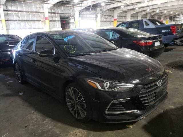 HYUNDAI ELANTRA SP 2018 kmhd04lbxju718781