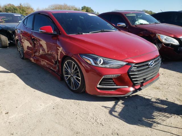 HYUNDAI ELANTRA SP 2018 kmhd04lbxju725049