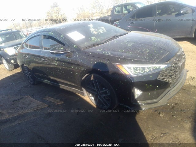 HYUNDAI ELANTRA 2019 kmhd04lbxku854524