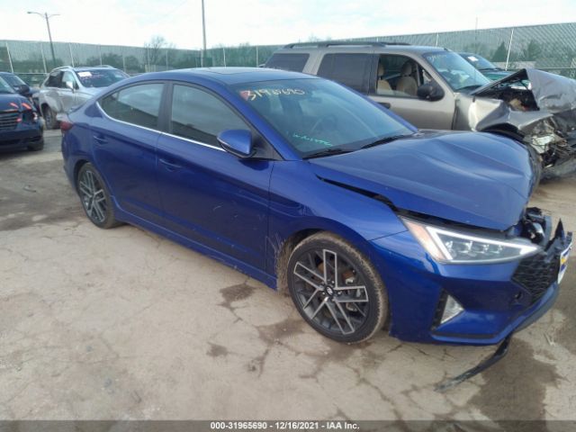 HYUNDAI ELANTRA 2020 kmhd04lbxlu049852