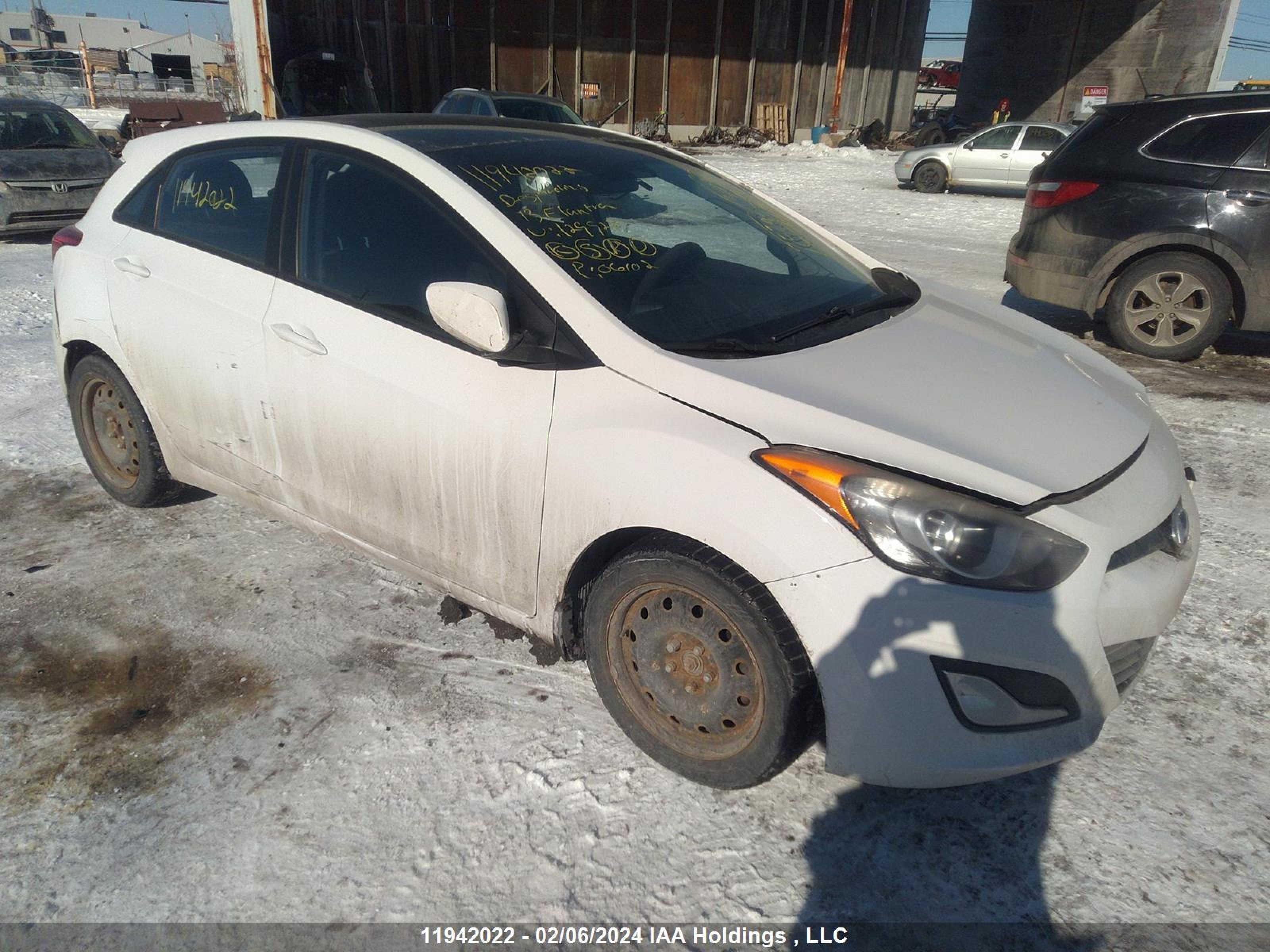 HYUNDAI ELANTRA 2013 kmhd35le0du129928