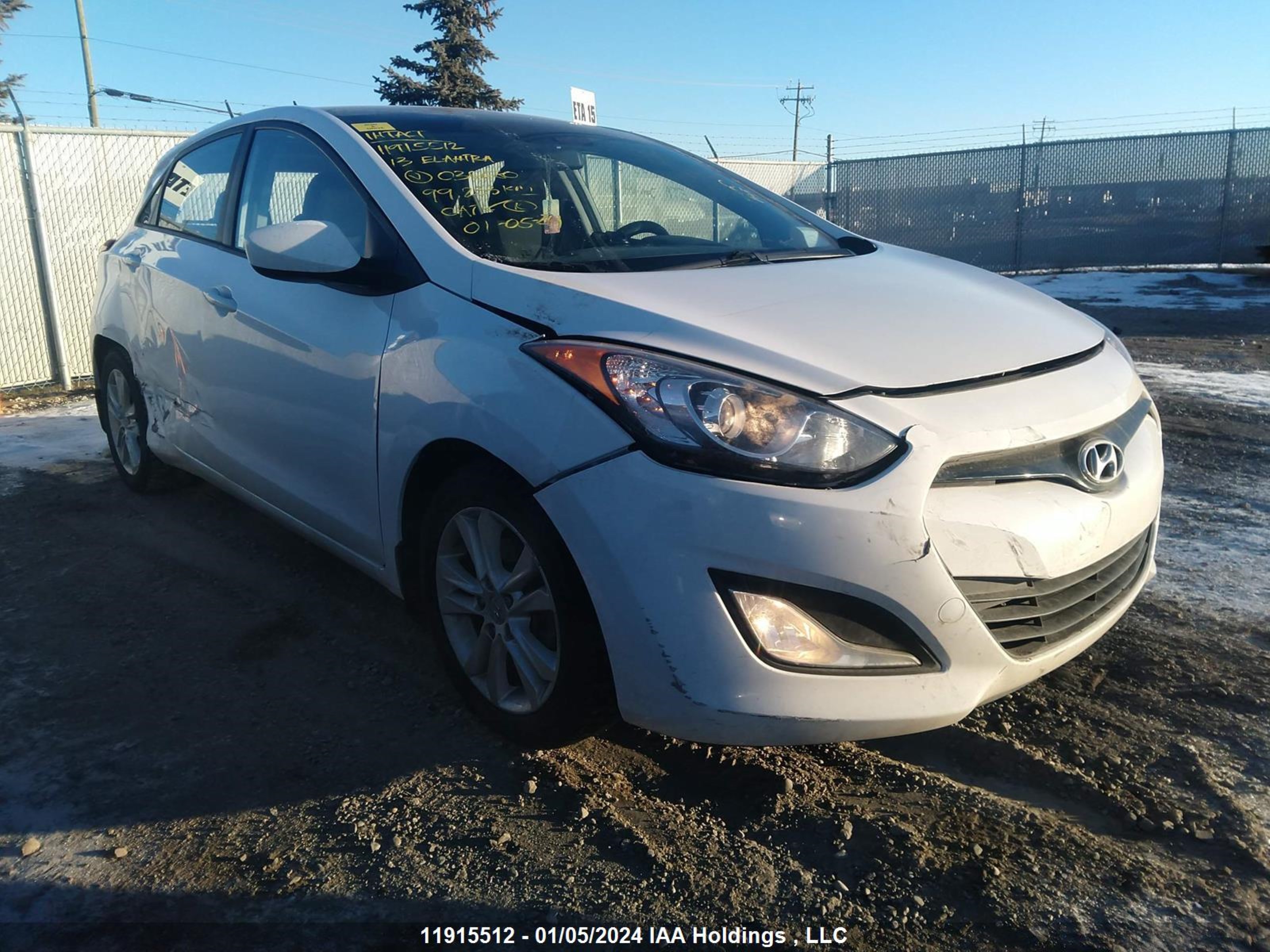 HYUNDAI ELANTRA 2013 kmhd35le7du036680