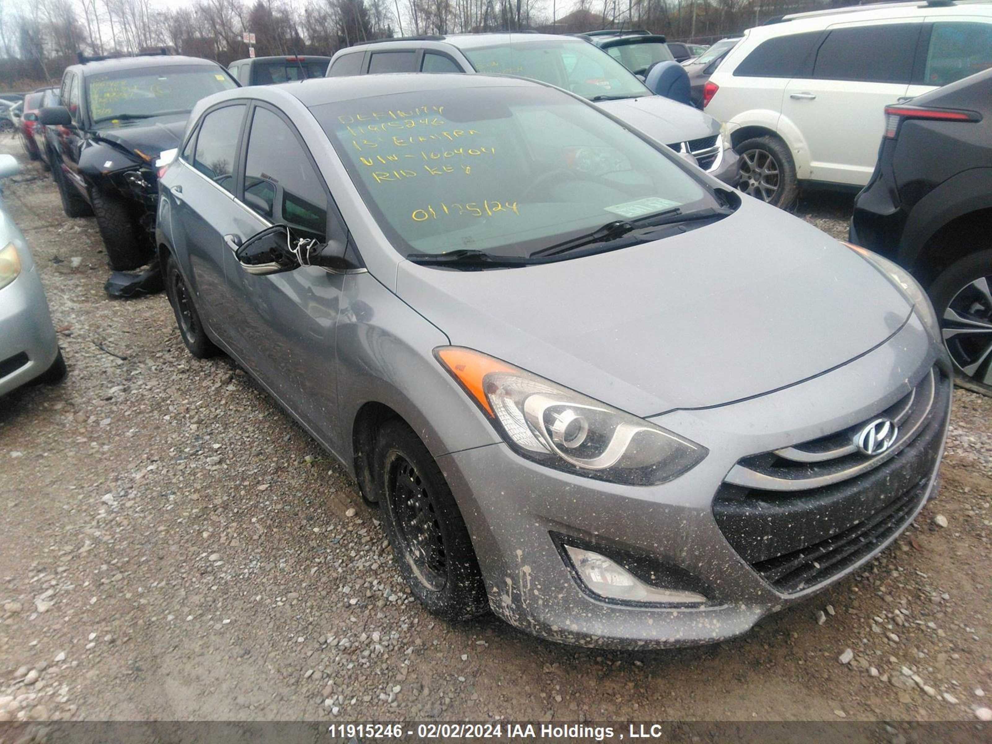 HYUNDAI ELANTRA 2013 kmhd35le8du100404