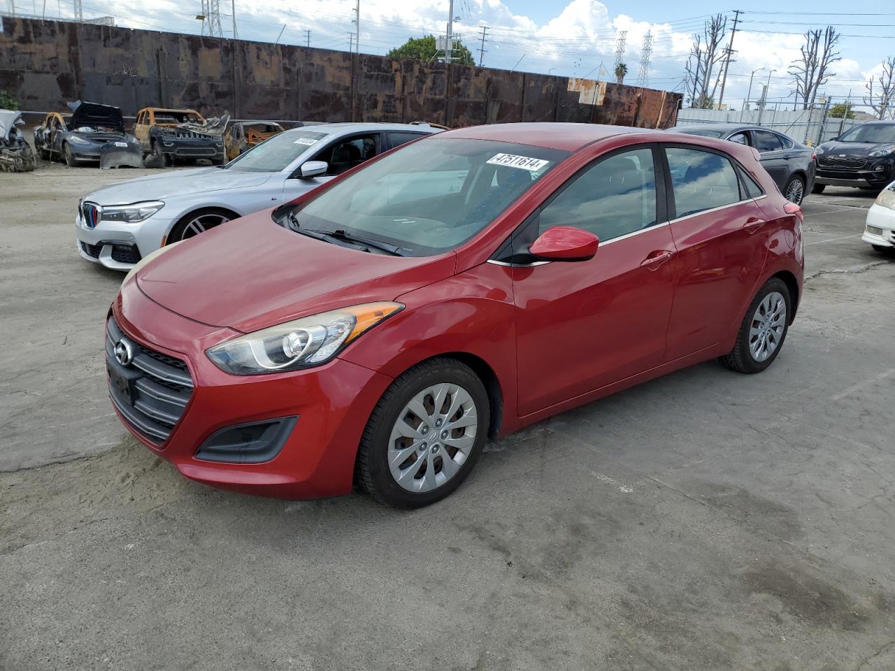 HYUNDAI ELANTRA 2017 kmhd35lh4hu380063