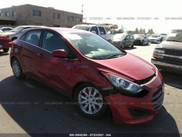 HYUNDAI ELANTRA GT 2017 kmhd35lh8hu378445