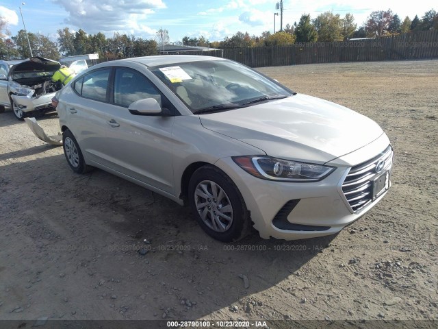 HYUNDAI ELANTRA 2017 kmhd74lf0hu071395