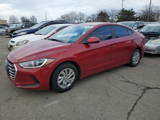 HYUNDAI ELANTRA SE 2017 kmhd74lf0hu088858