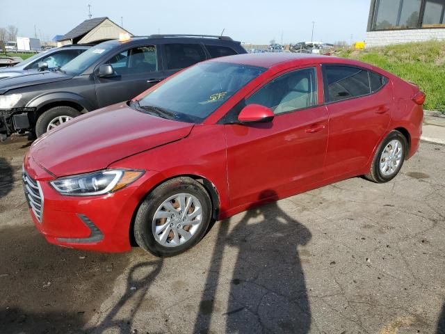 HYUNDAI ELANTRA SE 2017 kmhd74lf0hu092747