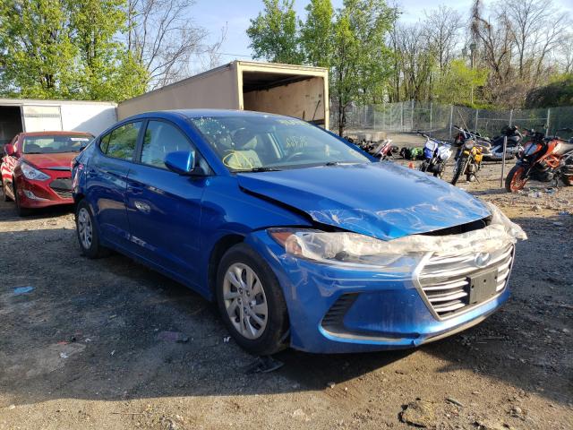 HYUNDAI ELANTRA SE 2017 kmhd74lf0hu120739