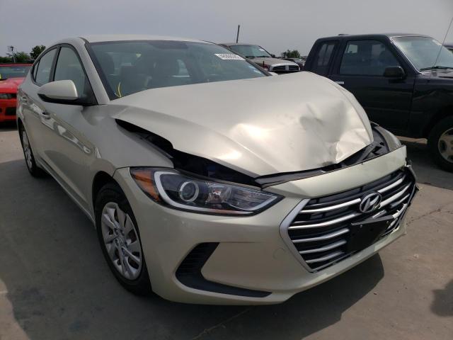 HYUNDAI ELANTRA SE 2017 kmhd74lf0hu122166