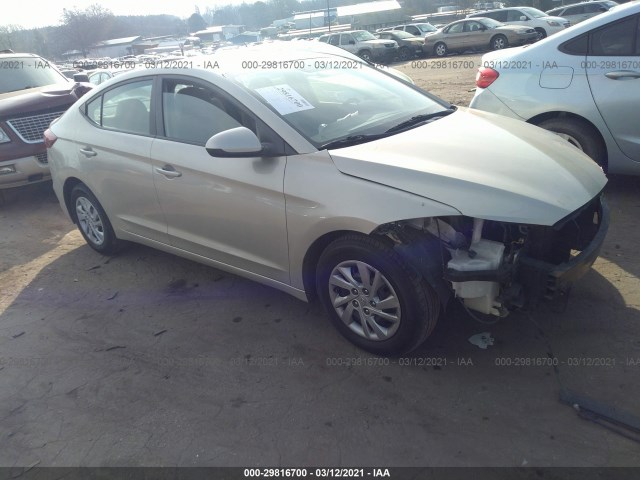 HYUNDAI ELANTRA 2017 kmhd74lf0hu122183