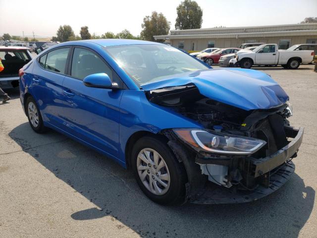 HYUNDAI ELANTRA SE 2017 kmhd74lf0hu129179