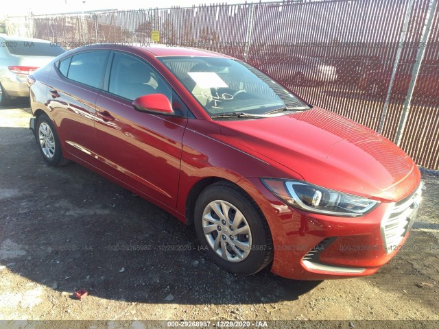 HYUNDAI ELANTRA 2017 kmhd74lf0hu318737