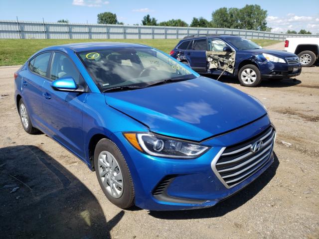 HYUNDAI ELANTRA SE 2017 kmhd74lf0hu337742