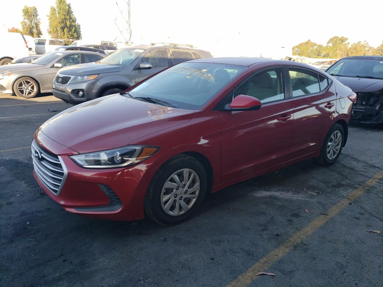 HYUNDAI ELANTRA 2017 kmhd74lf0hu370840