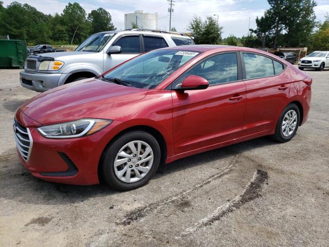 HYUNDAI ELANTRA SE 2017 kmhd74lf0hu404128