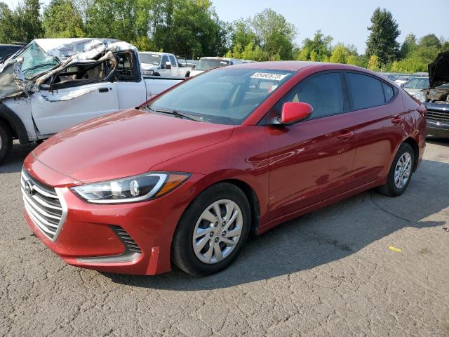 HYUNDAI ELANTRA SE 2017 kmhd74lf0hu408034