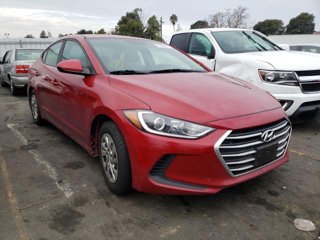 HYUNDAI ELANTRA SE 2017 kmhd74lf0hu423391