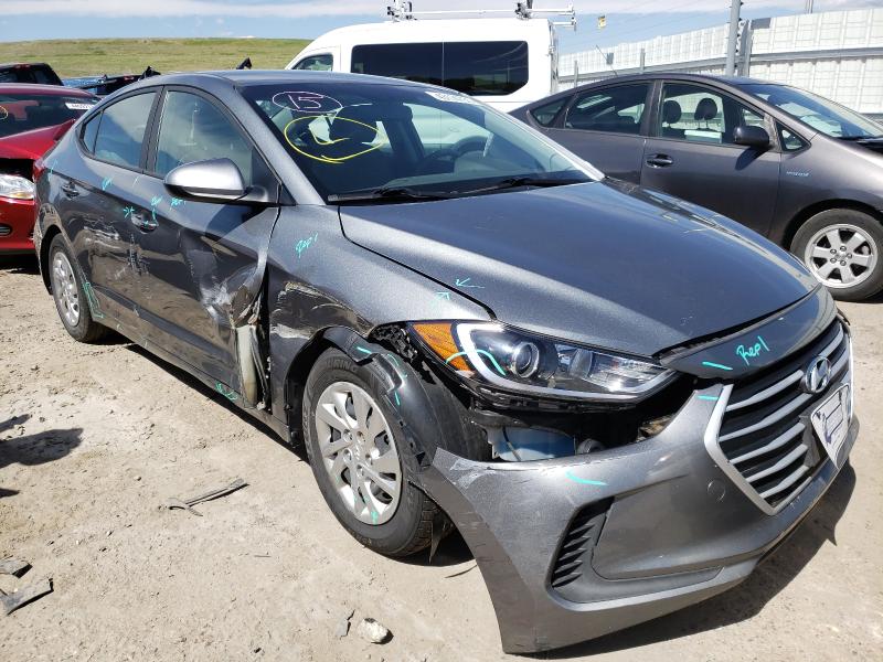 HYUNDAI ELANTRA SE 2018 kmhd74lf0ju450676