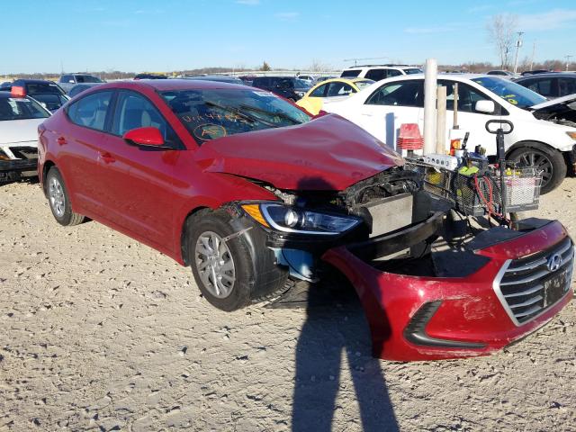 HYUNDAI ELANTRA SE 2018 kmhd74lf0ju474105