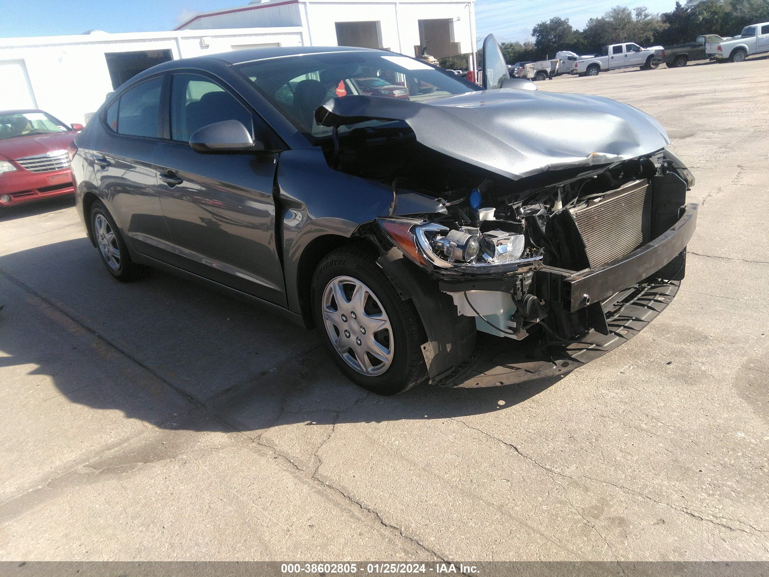 HYUNDAI ELANTRA 2018 kmhd74lf0ju477733