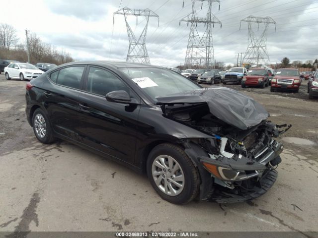 HYUNDAI ELANTRA 2018 kmhd74lf0ju508351