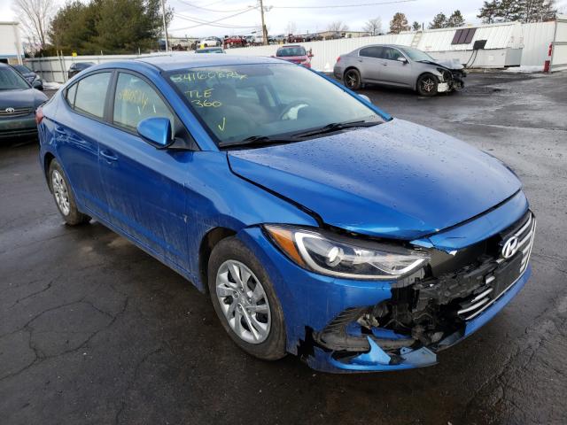 HYUNDAI ELANTRA SE 2018 kmhd74lf0ju537834