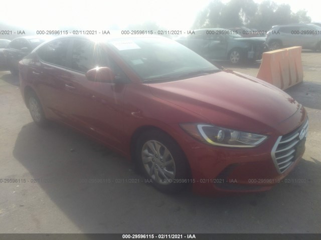 HYUNDAI ELANTRA 2018 kmhd74lf0ju607378