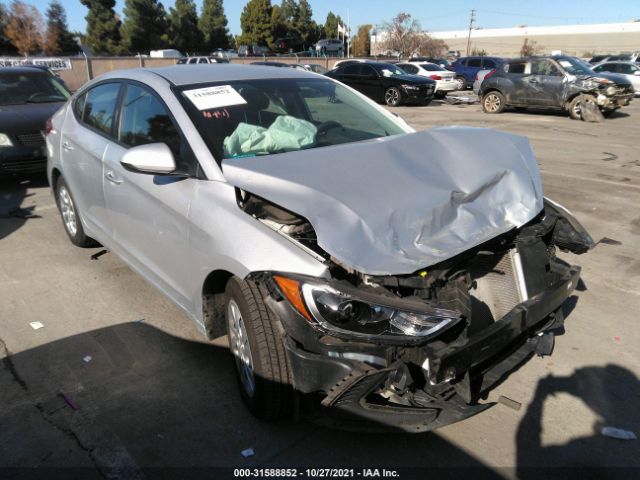 HYUNDAI ELANTRA 2018 kmhd74lf0ju619689