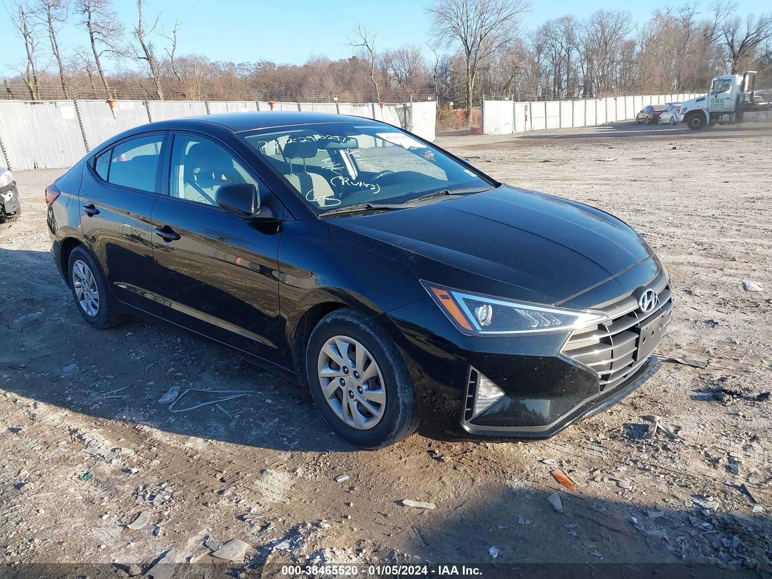 HYUNDAI ELANTRA 2020 kmhd74lf0lu002974