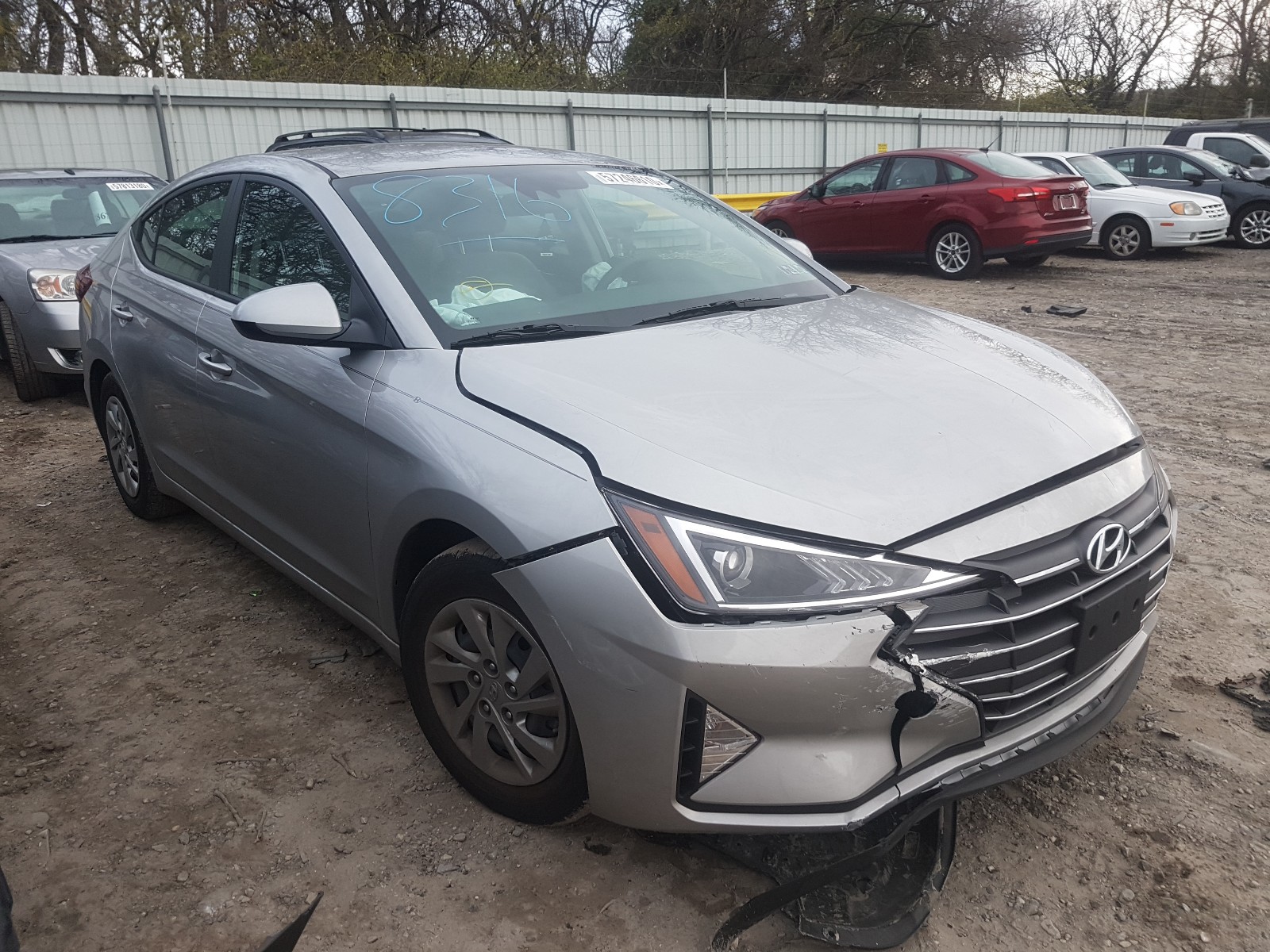 HYUNDAI ELANTRA SE 2020 kmhd74lf0lu015398