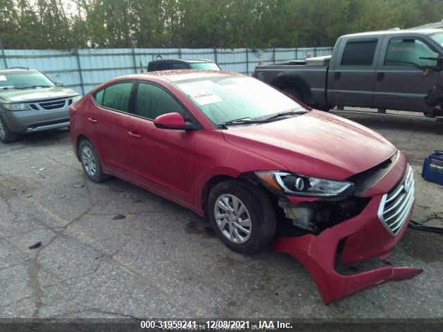 HYUNDAI ELANTRA 2017 kmhd74lf1hu071647