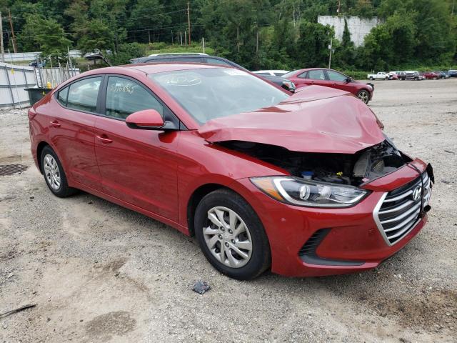 HYUNDAI ELANTRA SE 2017 kmhd74lf1hu089484